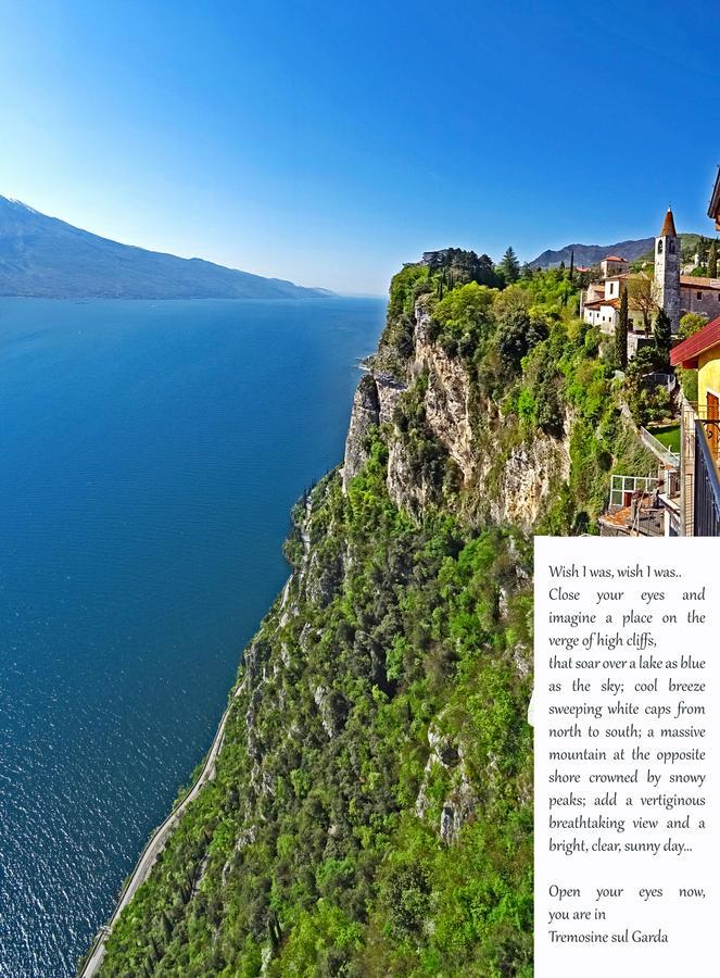 Casa De Pol Exclusive Lake View By Gardadomusmea Tremosine Exteriör bild